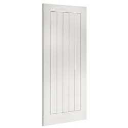 Cottage Ely White Primed Internal Door (18mm lippings)